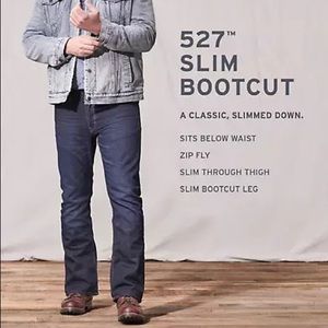 Men’s Levi’s | 527 Slim Bootcut Jeans | 33